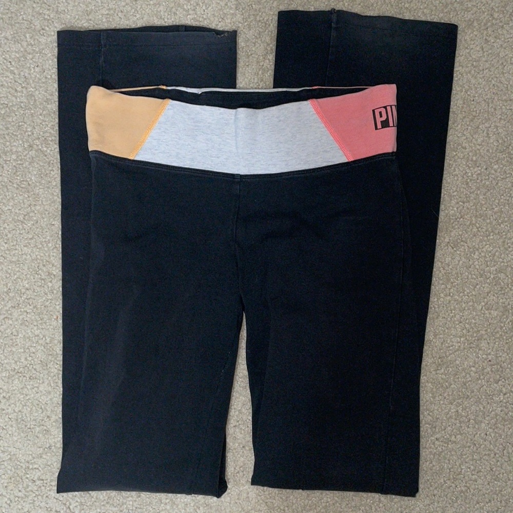 Victoria’s Secret PINK Yoga Pants, Size Small, Some Wear & Tear, Good Condition!